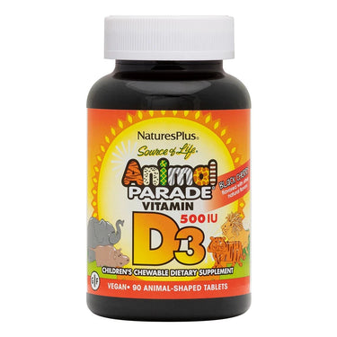 Animal Parade Vitamin D3 500 IU Children’s Chewables - My Village Green